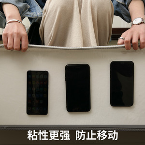 Tapis d'escalier moderne minimaliste durable, sans colle, auto-adhésif, antidérapant, gris clair/café, couleur unie pour escaliers en bois - Product Image 4