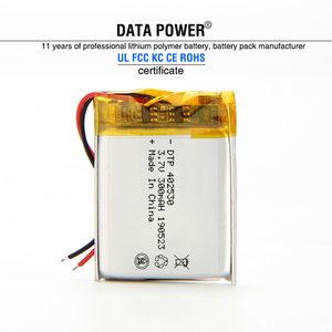 OEM 402530 502530 602530 802530 충전식 리튬 이온 폴리머 배터리 <span class=keywords><strong>3.7V</strong></span> 350mAh 450mAh <span class=keywords><strong>550mAh</strong></span> 702530 리튬 이온 폴리머 배터리 - Product Image 6
