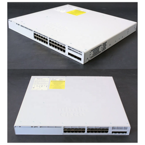Commutateur empilable C9300L-24T-4G-A 10/100/1000 Mbps, commutateur réseau d'entreprise complet avec 4x1G Uplink PoE QoS - Product Image 4