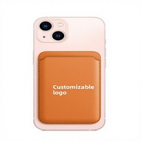 Étui Portefeuille Magnétique en Cuir PU à Fixation Arrière pour Téléphone Portable avec Porte-Cartes pour iPhone 18 Pro Max 17 16 15 14 13