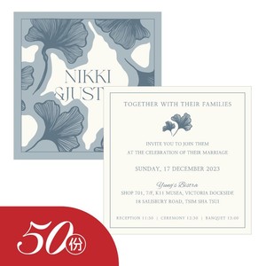 Ensemble <span class=keywords><strong>carte</strong></span> d'invitation <span class=keywords><strong>de</strong></span> mariage en papier blanc é<span class=keywords><strong>l</strong></span>égante personnalisée découpée au laser avec enveloppe en <span class=keywords><strong>relief</strong></span> bleu Floral Design - Product Image 4