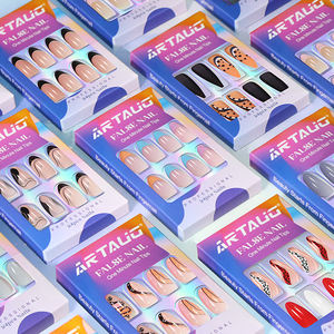 <span class=keywords><strong>2023</strong></span> Prensa en las <span class=keywords><strong>uñas</strong></span> 24 unids/caja Aurora Color Cubierta completa <span class=keywords><strong>Uñas</strong></span> Acrílico artificial Prensa corta en las <span class=keywords><strong>uñas</strong></span> para mujeres - Product Image 1