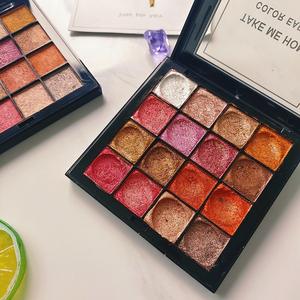 Palette di ombretti glitterato glitterato glitterato vegano senza crudeltà per ragazza pazza ombretto impermeabile ombretto etichetta personalizzata - Product Image 4