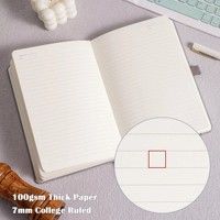 Carnet de notes personnalisé à spirale avec reliure thermique, couverture en papier PU, impression UV, personnalisable, cadeau de marque, fournitures de scrapbooking
