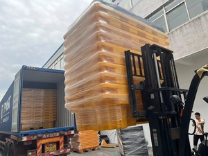 Mesa de laboratorio de plástico de gran tamaño, 4 tambores, bandeja de contención secundaria para prevención de derrames de aceite de palés antiderrames - Product Image 6