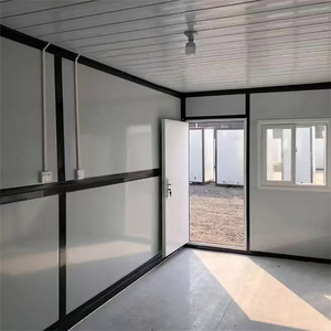 Casa contenedor plegable 20 pies precio al por mayor barato casas modulares casa prefabricada un marco pequeña casa - Product Image 3