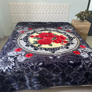 Mantas suaves de Rachel Tamaño 200X240cm 6,0Kg Producto caliente de 2 capas en textiles para el hogar hechos de Vietnam - Product Image 3