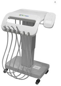 SL8200 Zahn behandlungs stuhl, Zahnklinik, High-End-Zahnarzt stuhl. TRAGBARES STEUER SYSTEM Doppel gelenk kopfstütze - Product Image 3