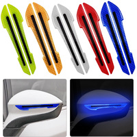 Autocollants en vinyle réfléchissant de forme personnalisée, haute luminosité, fluorescent, avertissement de sécurité, pour la conduite nocturne, le cyclisme, les équipements de plein air