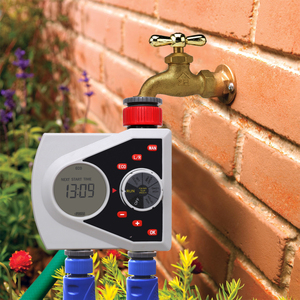 Automatic Garden Watering <b>Timer</b> Dual Outlet Digital Solenoid Controller Irrigation System 2 Zone - Product Image 2
