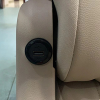 Chargeur USB embarqué Ltime, entrée 12V 24V, adapté aux bus, autocars, navires de croisière, ferries, trains de passagers, charge rapide 2.1A