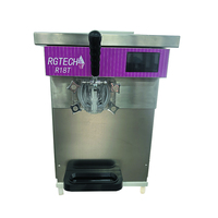 Fabricant de machines à crème glacée Acai, machine à crème glacée molle commerciale pour les cafés