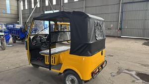 TUKTUK sepeda roda tiga listrik, dengan Bodi terbuka untuk penumpang, muatan berat <span class=keywords><strong>6</strong></span> tempat duduk & kekuatan cukup - Product Image 4