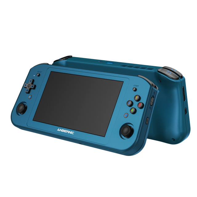5.94 Inch Win 10 OS Vibration Motor Anbernic Win600 Games Handheld Consoles With Wifi Touch Screen