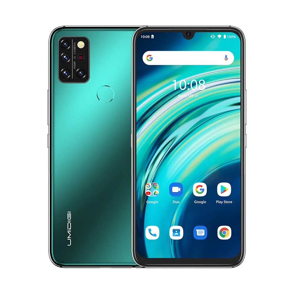 Ready to ship UMIDIGI A9 Pro Smartphone Android Octa Core 6.3 inch Cellphone 4150mAh 4GB 64GB Mobile Phone 4G