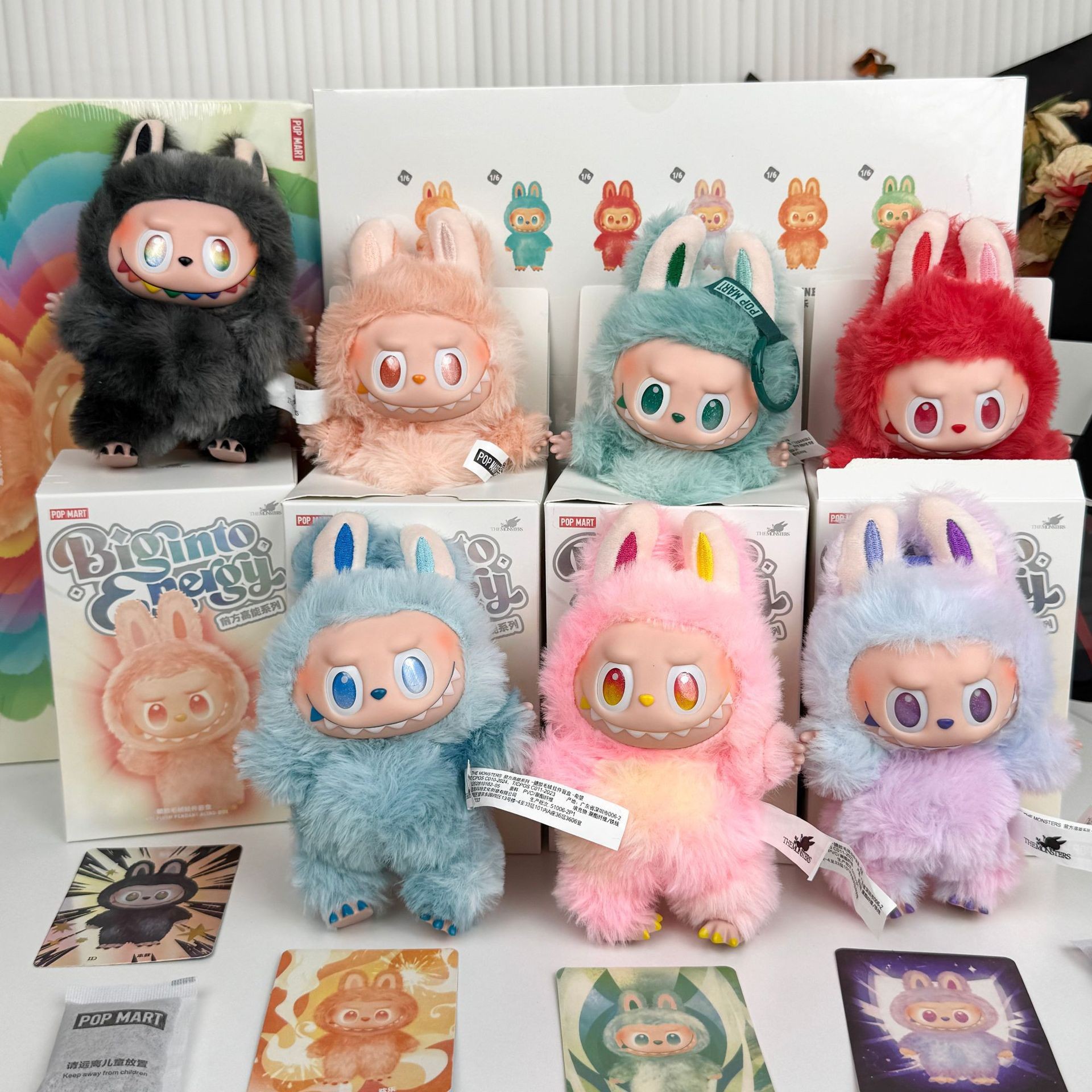 POPMART Labubu 3rd and 2nd Generation Vinyl Dolls Pop Mart Plush