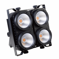 Luz Cegadora LED COB Blanca de 400W, Panel LED de 4 Ojos, Luces Par LED, Control DMX512, Luz de Escenario