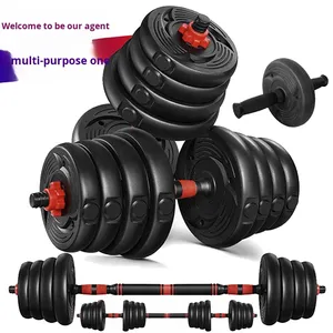 Bộ tạ tập thể dục tại nhà cho nam, có thể điều chỉnh trọng lượng, tạ thép, tạ bê tông bọc cao su, dụng cụ thể thao để tập luyện cánh tay - Product Image 5