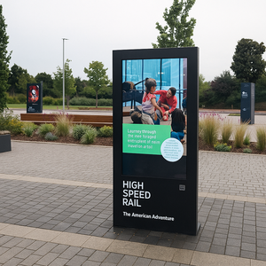 自動軽いセンサーおよび24/7操作が付いている高い明るさの屋外LCD表示スクリーン - Product Image 6