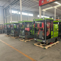 Balayeuse autoportée pour voirie et parkings commerciaux avec brosse, longue autonomie de batterie, utilisation facile, machine de nettoyage de voirie