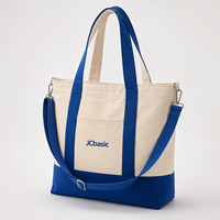 Sac fourre-tout réutilisable en coton personnalisé avec logo pour supermarchés et chaînes de magasins de détail – Vente en gros 2026