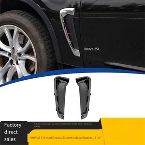 Veidt Adatto per BMW X6 F16 <span class=keywords><strong>M</strong></span> Sport 2015-2019, Adesivo per Presa d'Aria Anteriore, Parti di Modifica Transfrontaliere - Product Image 2