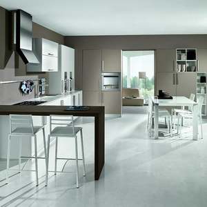 Gabinete de Cocina de Estilo Australiano 2024, Lacado Negro Mate Premium, con Luz LED, Diseño de Alta Gama - Product Image 4