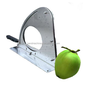 آلة قطع وفتح جوز الهند الأخضر اليدوية المحمولة من الفولاذ المقاوم للصدأ 304، للاستخدام التجاري وسهلة التشغيل - Product Image 2