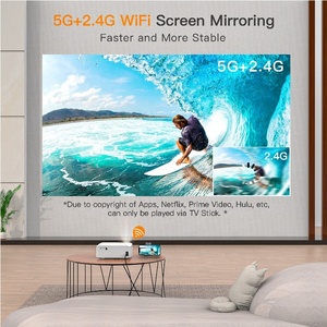 <span class=keywords><strong>12000</strong></span> Lumens 4K Proyector Nativ 1080P Wifi Proyector LED Full HD Chiếu 4K Cho Rạp Hát Tại Nhà Đảng Cuộc Họp Sử Dụng Máy Chiếu 4K - Product Image 2