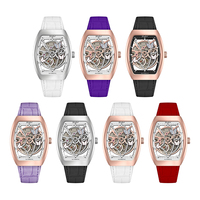 Nouvelle Arrivée 2026 Montre Mécanique Squelette pour Femme Cadran Creux Acier Inoxydable