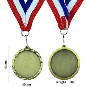 Medaglie bianche bambini 1 ° 3 ° vincitore premio medaglie d'oro medaglie di metallo per il gioco di competizioni sportive per bambini - Product Image 4