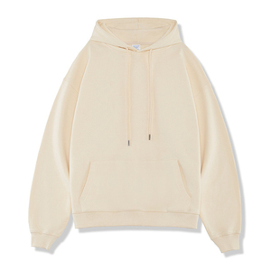 Custom con stampa DTG pesante francese spugna 380GSM cotone felpa squadrata in bianco oversize da uomo con cappuccio Zip up per l'<span class=keywords><strong>inverno</strong></span> - Product Image 2