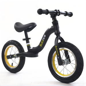 Bicicleta de Equilibrio Eléctrica para Niños de 12 y 14 Pulgadas con Frenos, Colores Personalizados, Marco Metálico, Amortiguador y Reposapiés para Bebés - Product Image 6