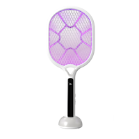 Raquette anti-insectes numérique professionnelle avec écran LCD en ABS, puissance visuelle, pour la maison, le bureau, le salon, service OEM ODM