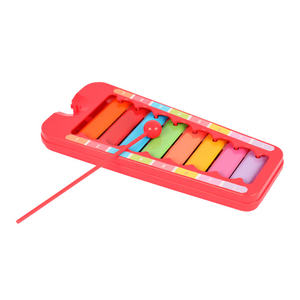 ไซโลโฟนพลาสติก ABS ราคาถูก สีสันสดใส สำหรับการศึกษาปฐมวัย ของเล่นดนตรี - Product Image 5