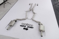 Système d'échappement pour S63 AMG W221 6.2L V8 2006-2013, silencieux à clapets Catback, commande à distance, acier inoxydable SS 304, tuyaux d'échappement