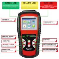 Araba tarayıcı KW830 ODB II evrensel teşhis aracı kontrol EOBD hata OBD2 kod okuyucu dizel pil Teste OBD otomatik motor arıza