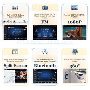 Autoradio multimédia Carplay <span class=keywords><strong>Auto</strong></span> 10.26 pouces pour Maserati Quattroporte 2004-2020 Qualcomm 665 Android 13 8 cœurs GPS Navigation DSP - Product Image 6