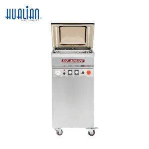 DZ-400/2E Hualian Household Plastic Bag Sealing Coffee Food Mason Jar Vacuum Sealer Bags Packaging Machine For Food