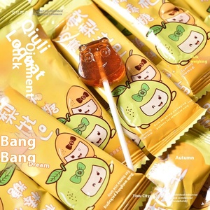 Ancienne méthode concentrée de pâte de <span class=keywords><strong>poire</strong></span> et de nèfle, fabriquée à <span class=keywords><strong>la</strong></span> main pendant 16 heures, adaptée aux enfants, sucette exquise - Product Image 1