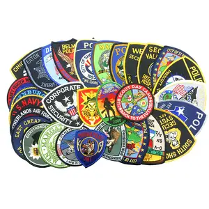 3D Fabric Sew Iron on Applique Patches Custom Logo <strong>Embroidery</strong> Heat <strong>Transfer</strong> for Hoodie Jacket Trucker Hat - Product Image 1