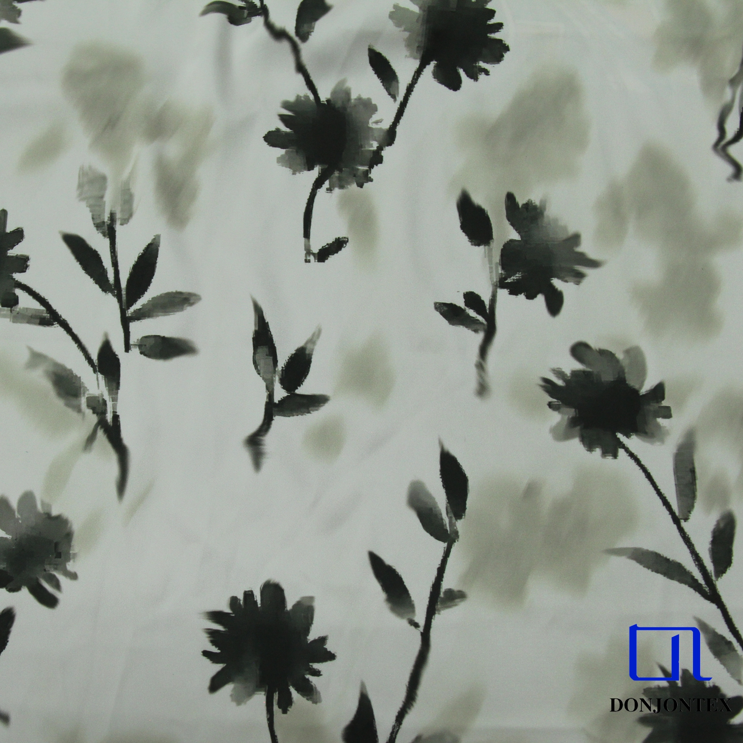 2027 Hot Fasion Double Faced 97%Polyester 3%Spandex Woven Printing Satin Fabric For Garment