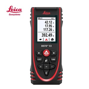 Télémètre laser portable Leica Disto X3 132x56x29mm pour la construction et la topographie - Product Image 1