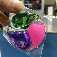 Dosettes de lavage en perles de savon, OEM ODM, capsules de lavage, nettoyage en profondeur 3 en 1, boules de gel à lessive résistantes pour enlever les taches, nouveau