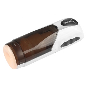 人工膣男性用オナホール、インテリジェント加熱伸縮式自動セックスマシン、インテリジェントなセックス音声付きセックストイ（男性用） - Product Image 4