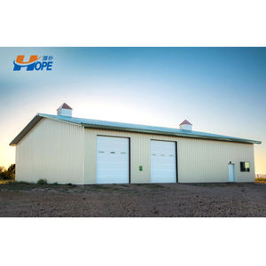 Kolay monte taşınabilir garaj barınak metal bahçe döken prefabrik metal araba garaj binaları kiti çelik direk ahır - Product Image 5