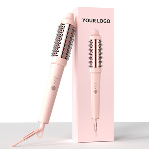 Plancha y Rizador de Pelo 2 en 1 con Iones Negativos PTC, Calentamiento Rápido, 3 Temperaturas, Herramienta Eléctrica Portátil para Peinar el Cabello - Product Image 1