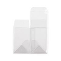 Haute Qualité En Plastique Transparent Balle De Golf Jouets Oeuvre Titulaire Affichage Boîte De Rangement Avec Trou De Suspension Oreille