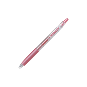 LJU-10EF <b>Retractable</b> Gel <b>Pen</b> Six Shiny Metallic Pigment Ink Colors Two Tone Grip Transparent Barrel Suitable For Dark Paper - Product Image 4