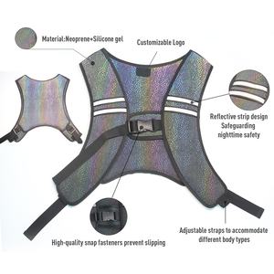 Set Professionale VIGFIT per Allenamento di Forza con Manubri Regolabili, Panca Piana, Gilet Zavorrato e Bande di Resistenza per Palestra Domestica - Product Image 2